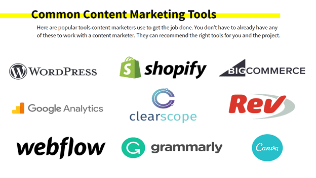 MarketerHire Marketing Tools - remote content marketing jobs